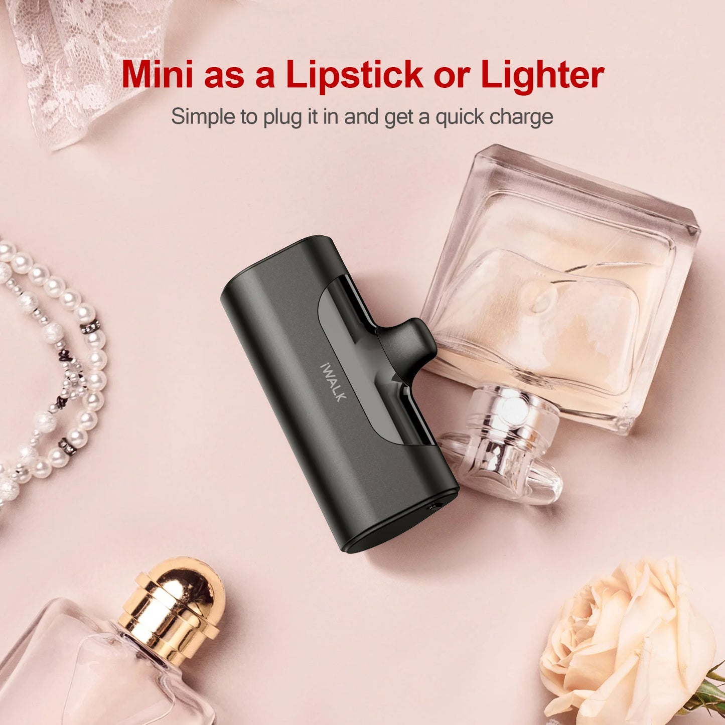 iWALK LinkPod 4 | 4500mAh Pocket Size Cute Portable Charger