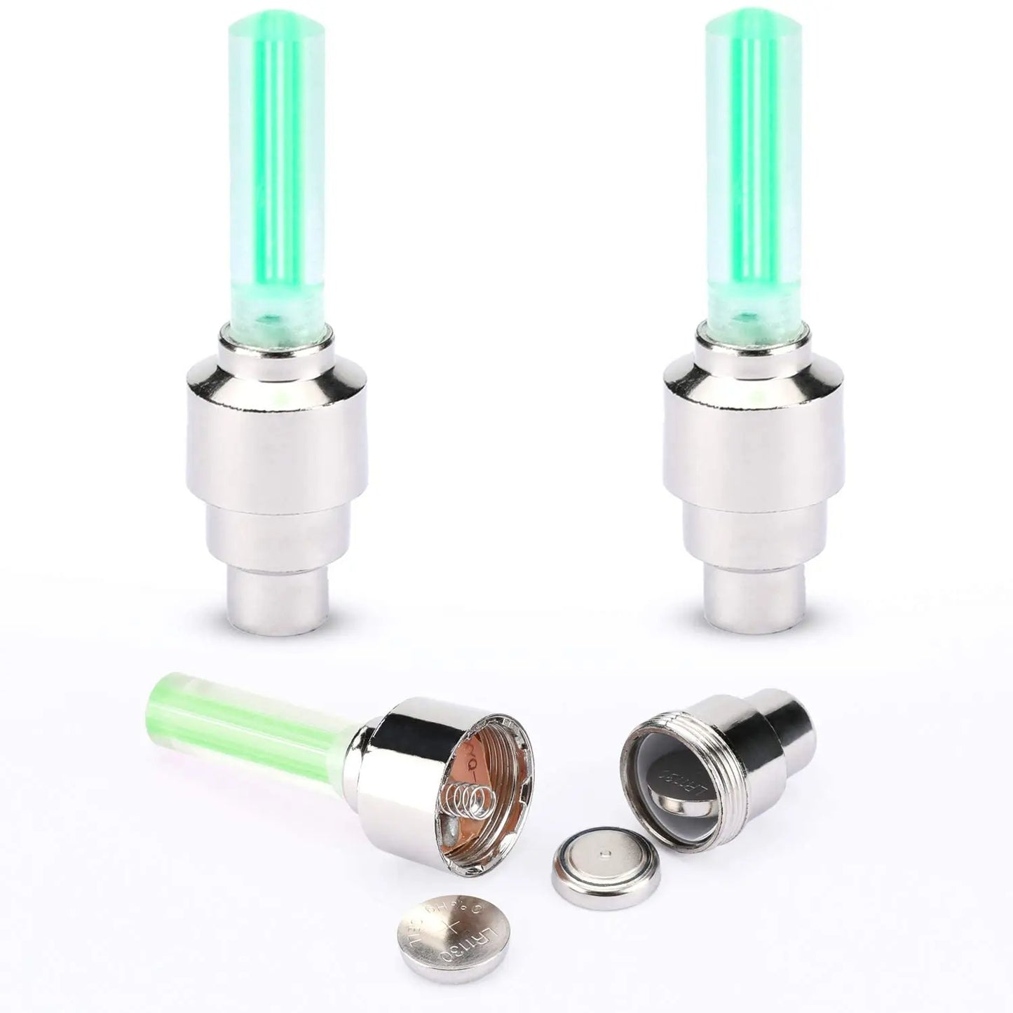 Waterproof LED Light Tire Valve Cap Bicycle