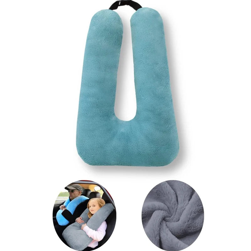U Shaped Travel Pillow Cushion Car Pillow for Family Sleeping