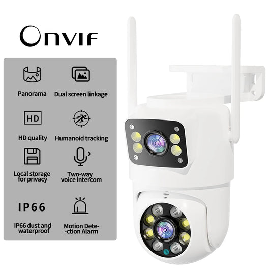 4K Dual-Lens WiFi Security Cam