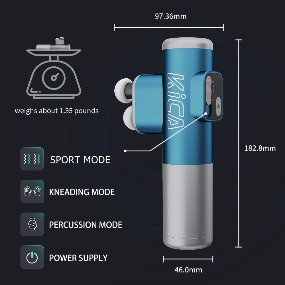 KiCA 3 Dual-Head Massage Gun