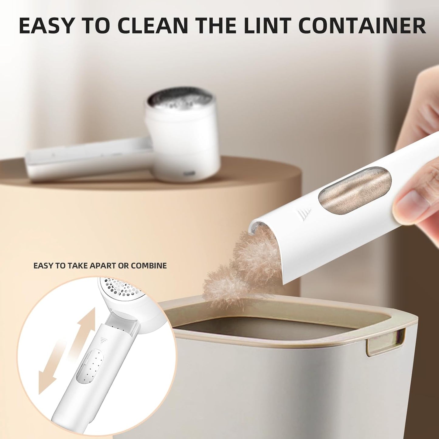 3-Speed LED Lint Shaver