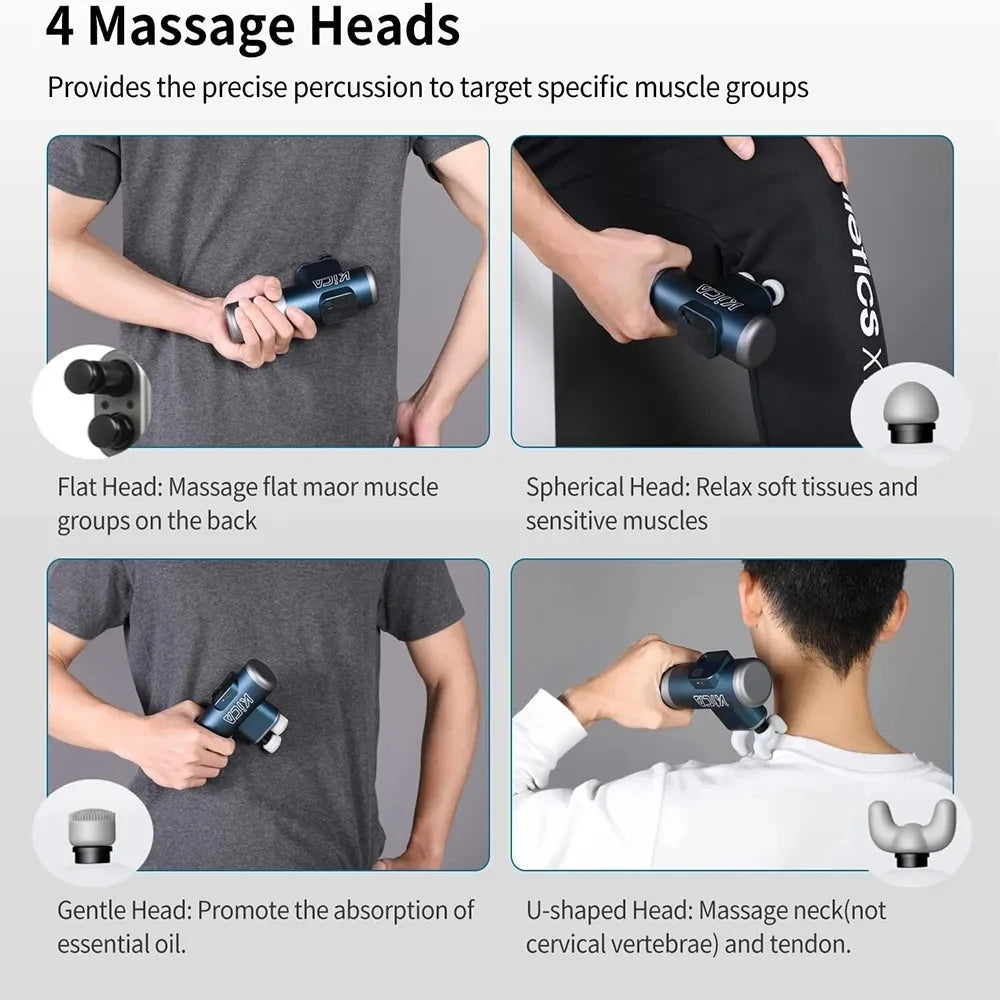 KiCA 3 Dual-Head Massage Gun