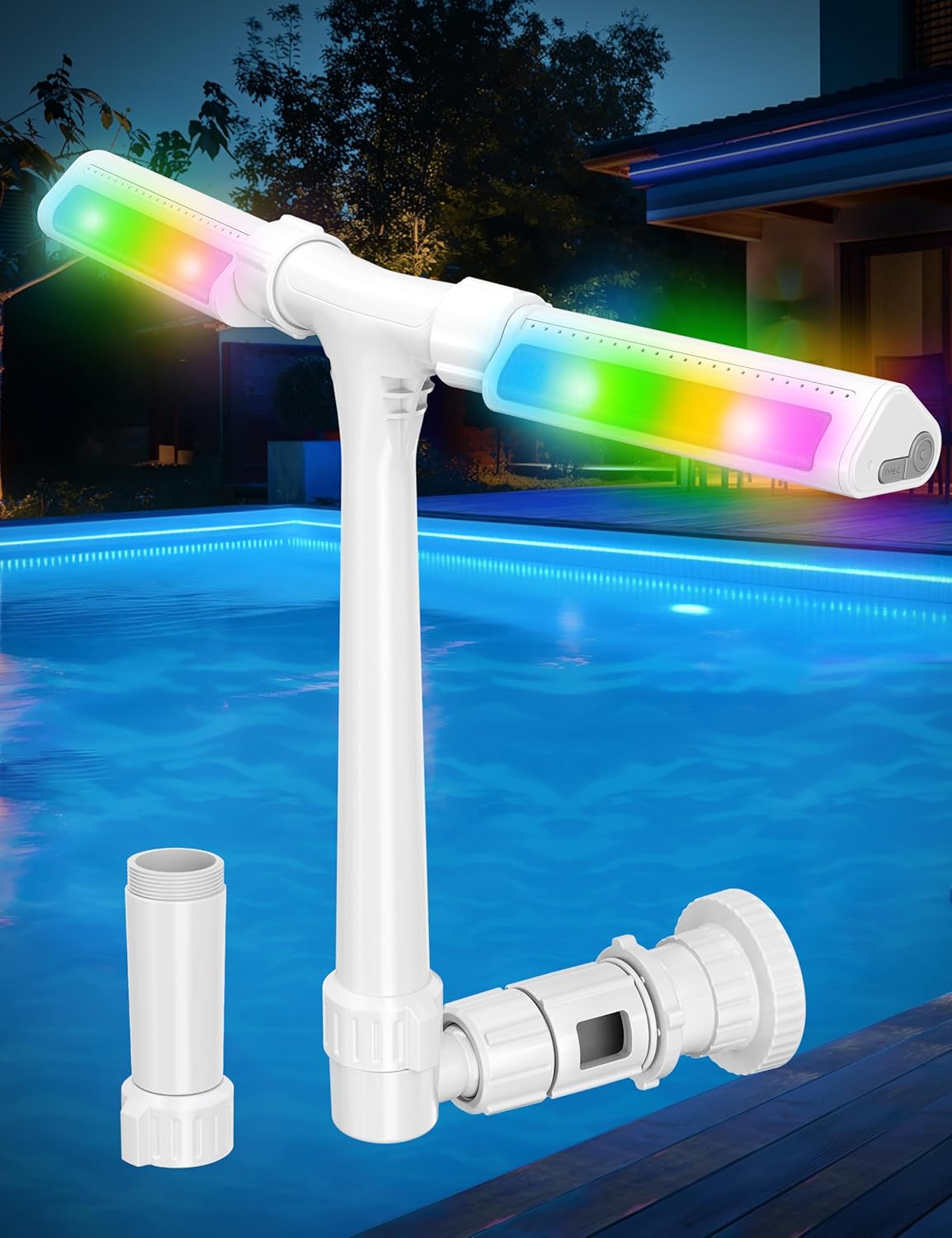 Solar Pool Fountain Light - DualArc