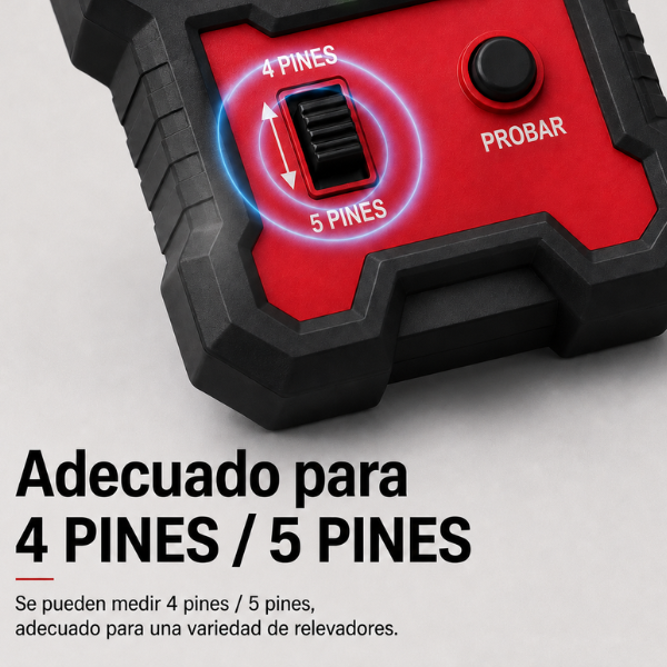 Adecuado para 4 pines y 5 pines