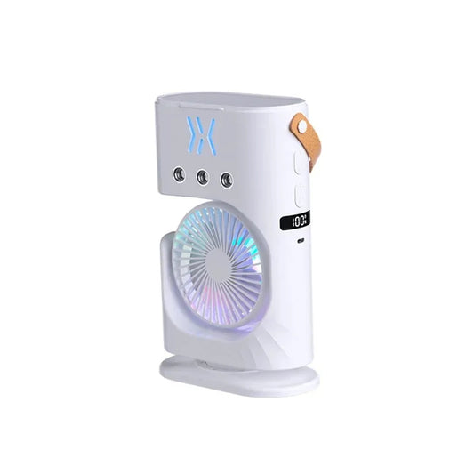 3-in-1 USB Mist Fan & LED Light